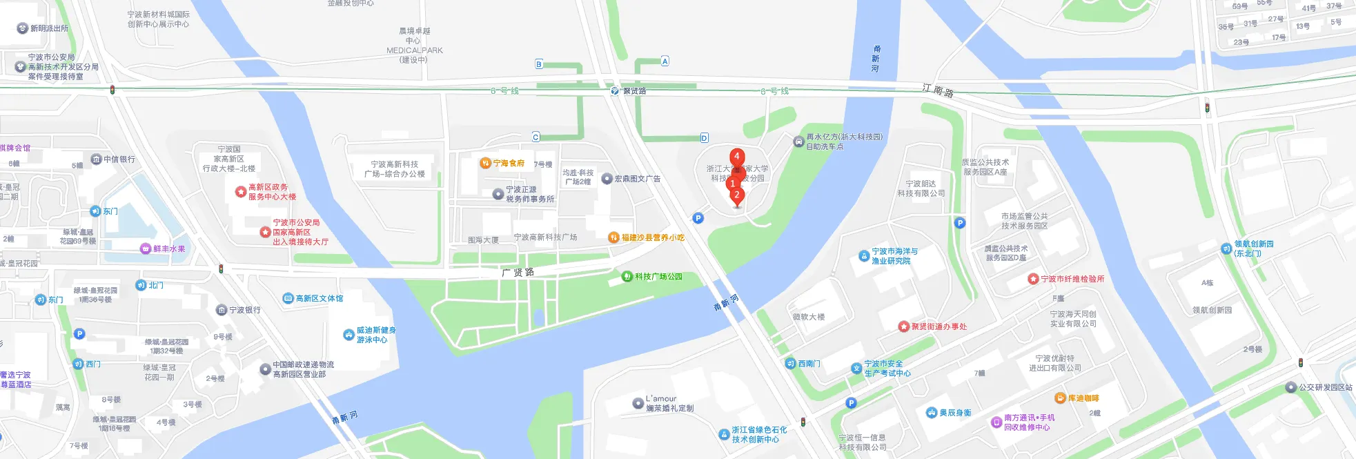 位置地图